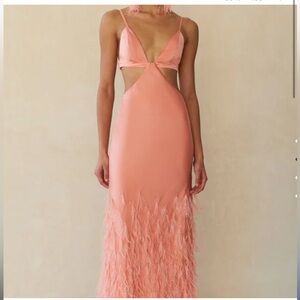 Cult Gaia Raisa Gown in Azalea xs